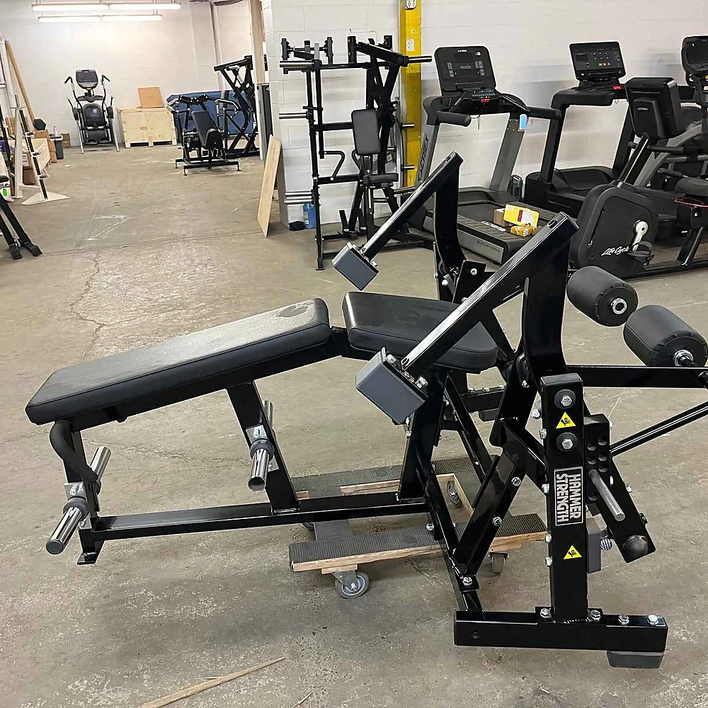 Hammer Strength Plate Loaded Iso-Lateral Leg Curl