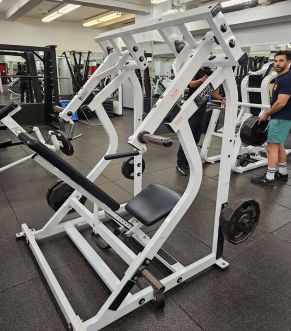 Hammer Strength Plate Loaded Shoulder Press 01