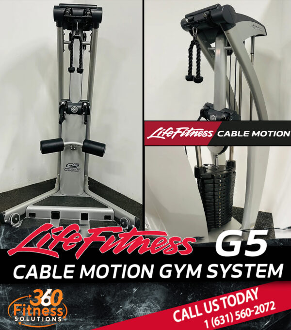 Life Fitness G5 Cable Motion Gym System with Bench