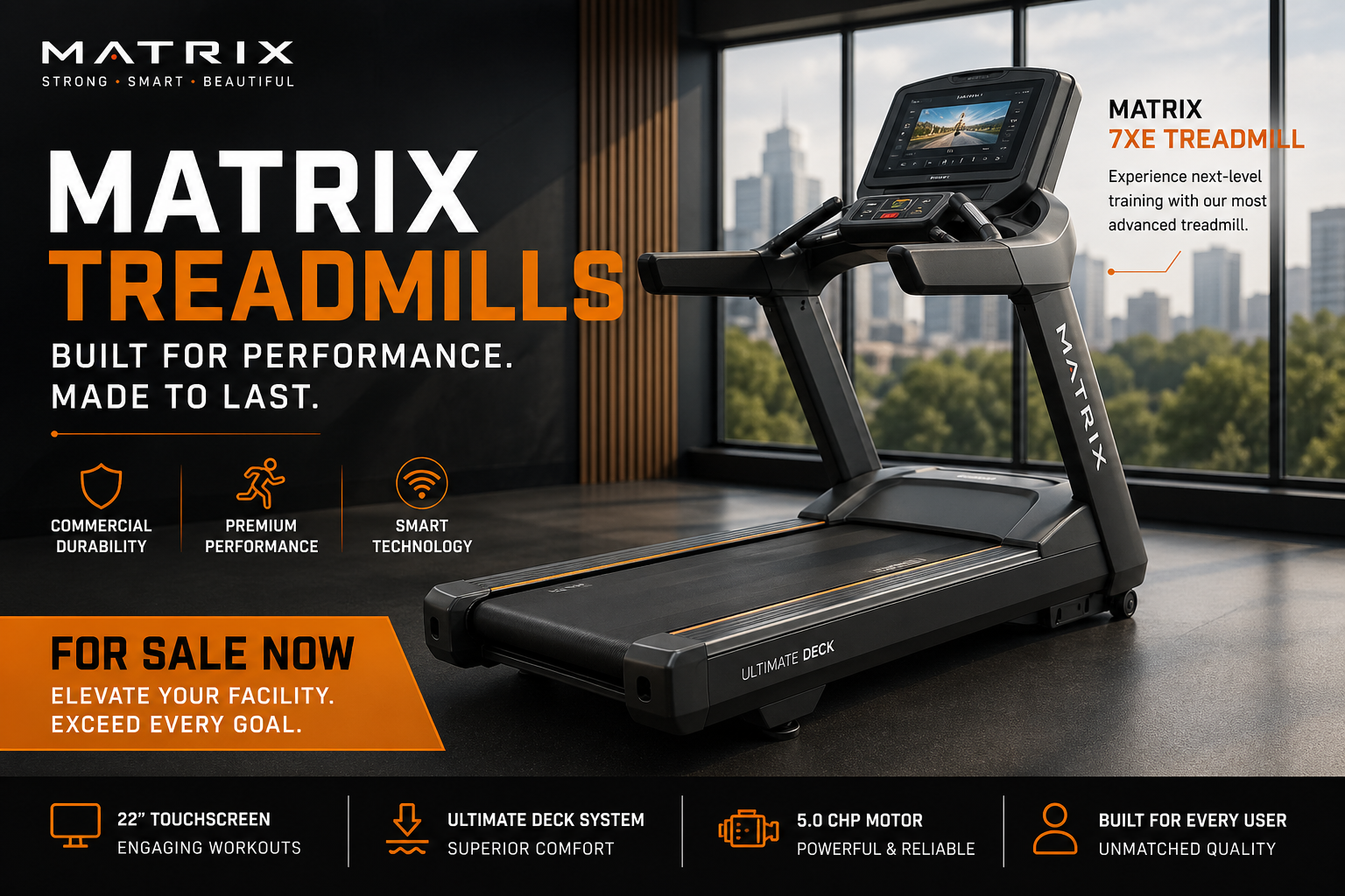 Matrix Treadmills for Sale