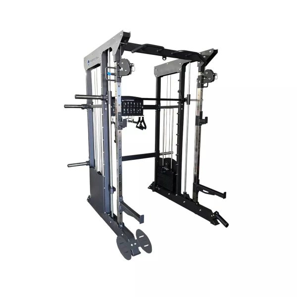 PARADIGM FITNESS DUAL SMITH HALF RACK 2S