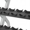 Precor Discovery Dumbbell Rack 3 Tier 10 Pair Storage Tiers